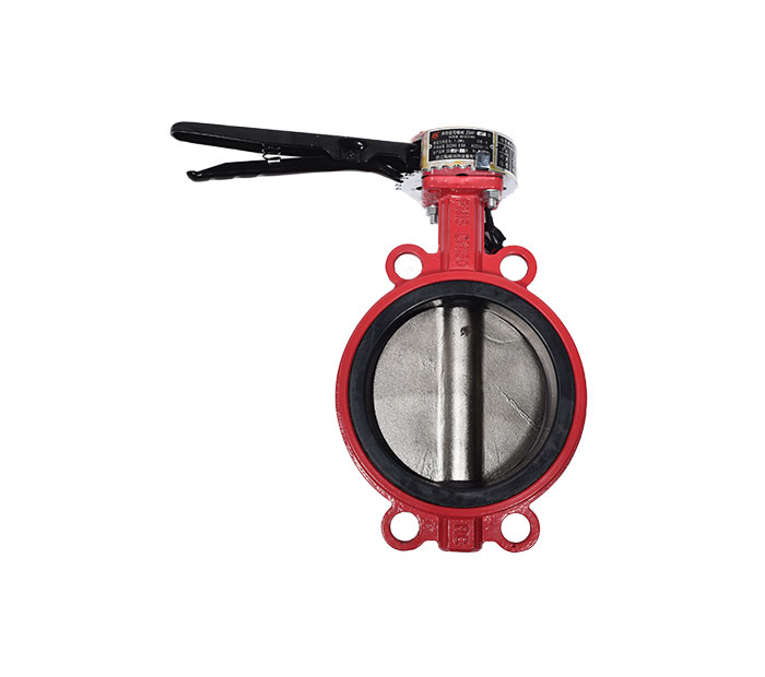 Handle fire signal butterfly valve (clip type)