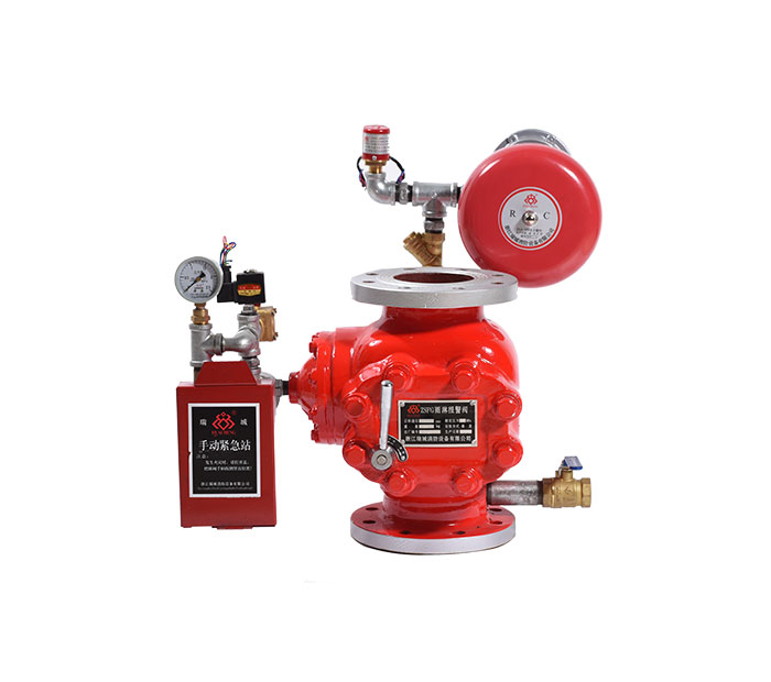 Lever type deluge alarm valve (flange connection)