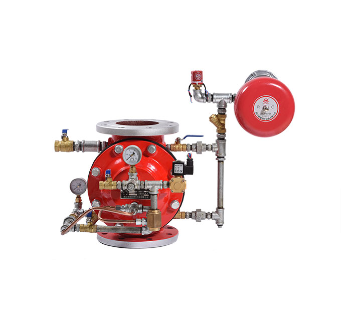 Diaphragm type device deluge alarm valve(flange connection)